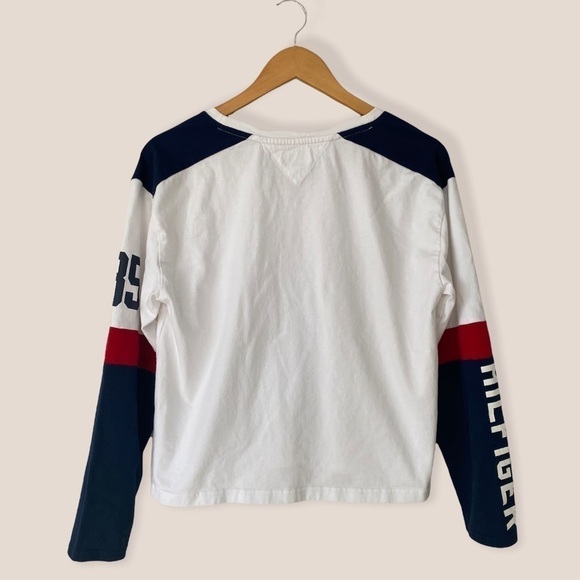 Tommy Hilfiger Cropped Long Sleeve Top - Picture 5 of 8